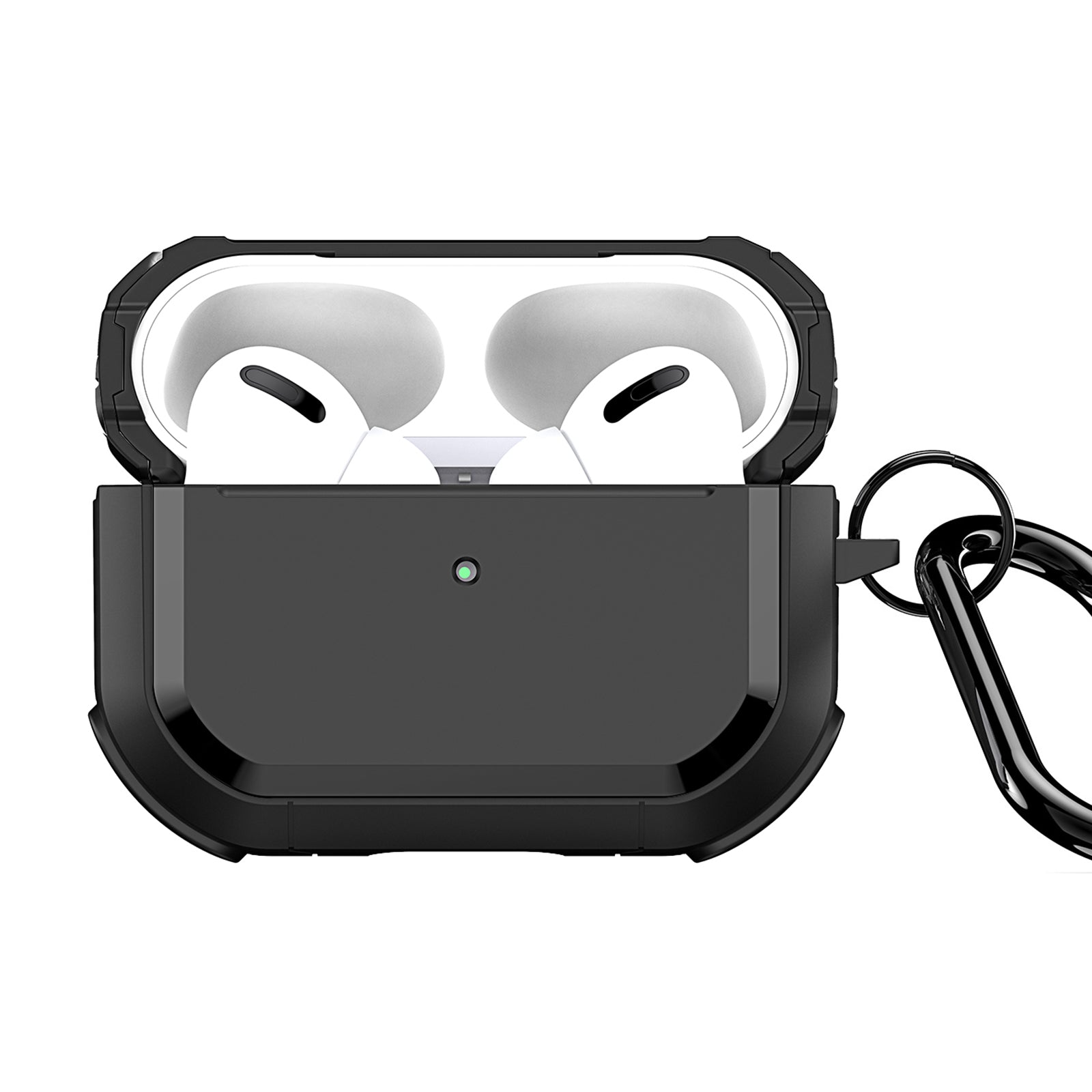 DUX DUCIS PECA Series for Apple AirPods Pro 2 Armor Cover Shock-Absorbing PC+TPU Earphone Case with Keychain DUX DUCIS PECA Series for Apple AirPods Pro 2 Armor Cover Shock-Absorbing PC+TPU Earphone Case with Keychain